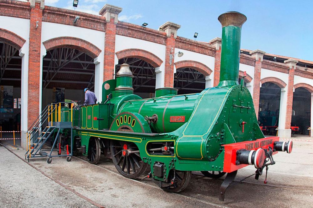 "La Mataró", rèplica de la locomotora